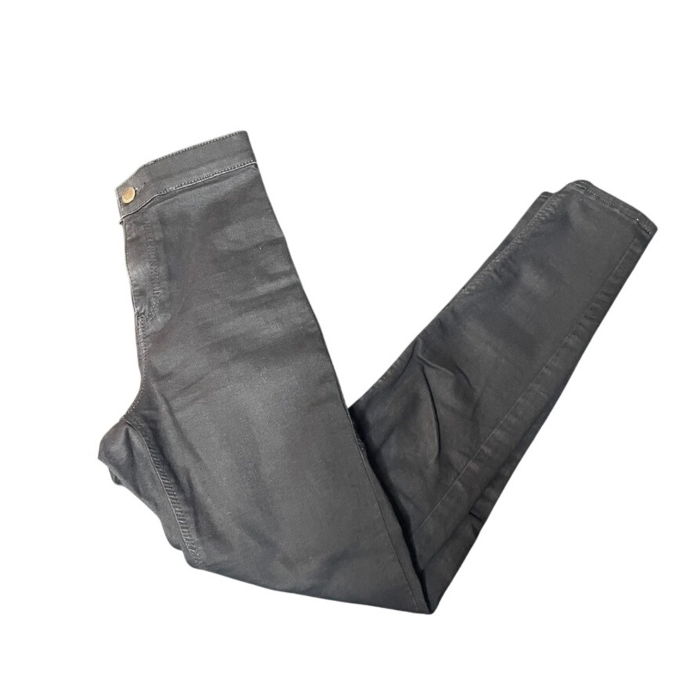 Topshop‎ Joni Black High Waisted Skinny Jeans W25 L28 Petite RN 125149